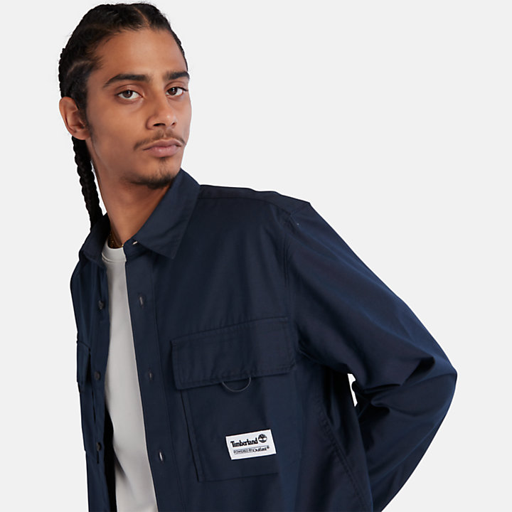 Shirt with Outlast® Technology for Men in Navy-