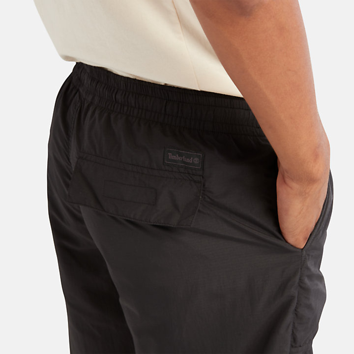 Packable Quick Dry Shorts for Men in Black-