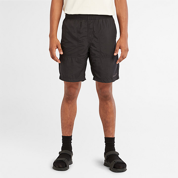 Packable Quick Dry Shorts for Men in Black