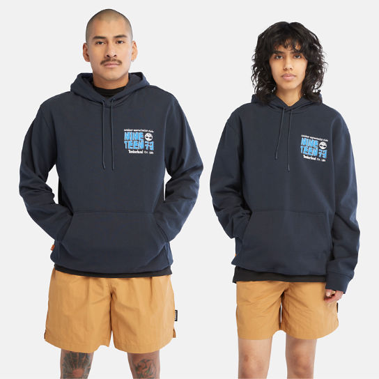 All Gender Outdoor Graphic LB Hoodie in Navy | Timberland