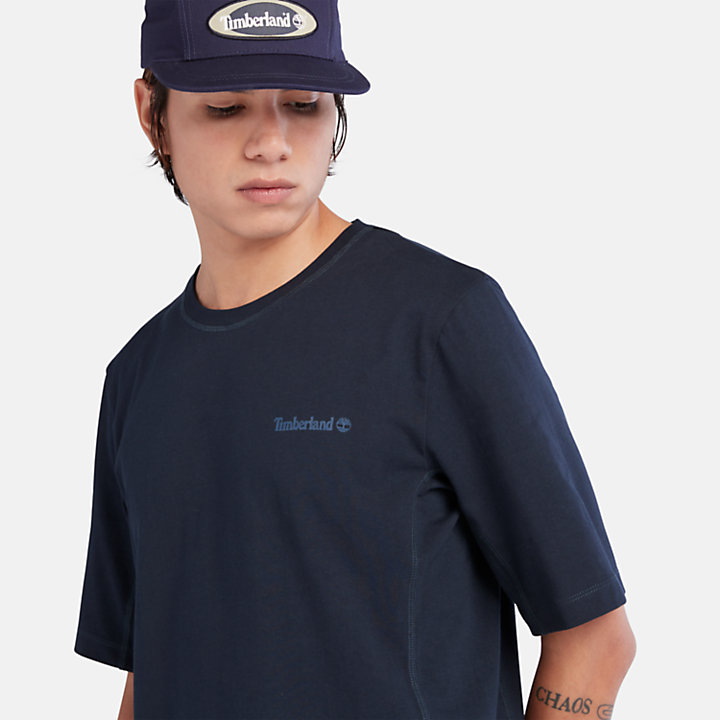 TimberCHILL™ T-shirt voor heren in marineblauw-