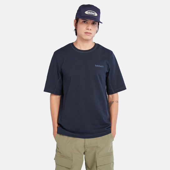 T-shirt TimberCHILL™ pour homme en bleu marine | Timberland