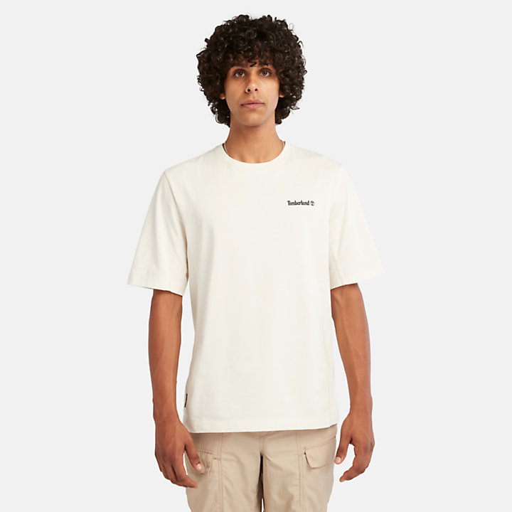 TimberCHILL™-T-Shirt für Herren in Weiß-