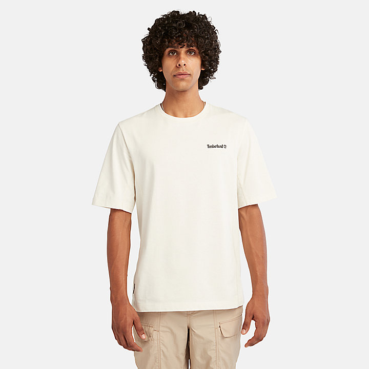 TimberCHILL™-T-Shirt für Herren in Weiß