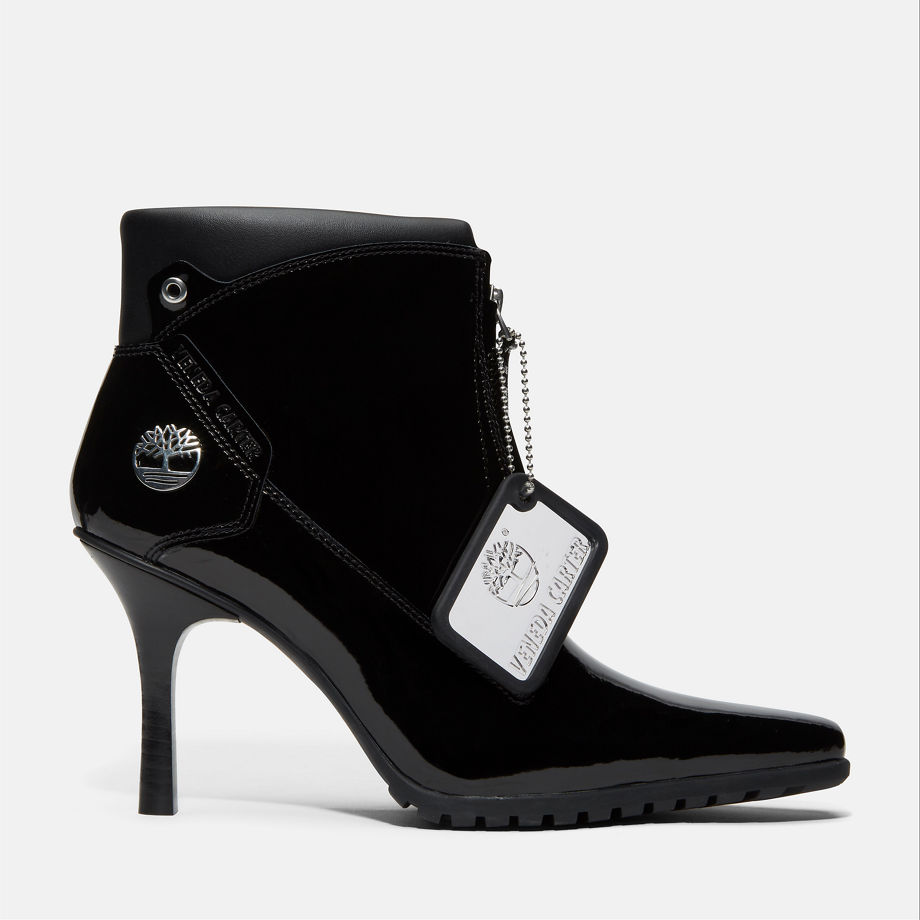 Timberland X Veneda Carter Zip Boot For Women In Black Black