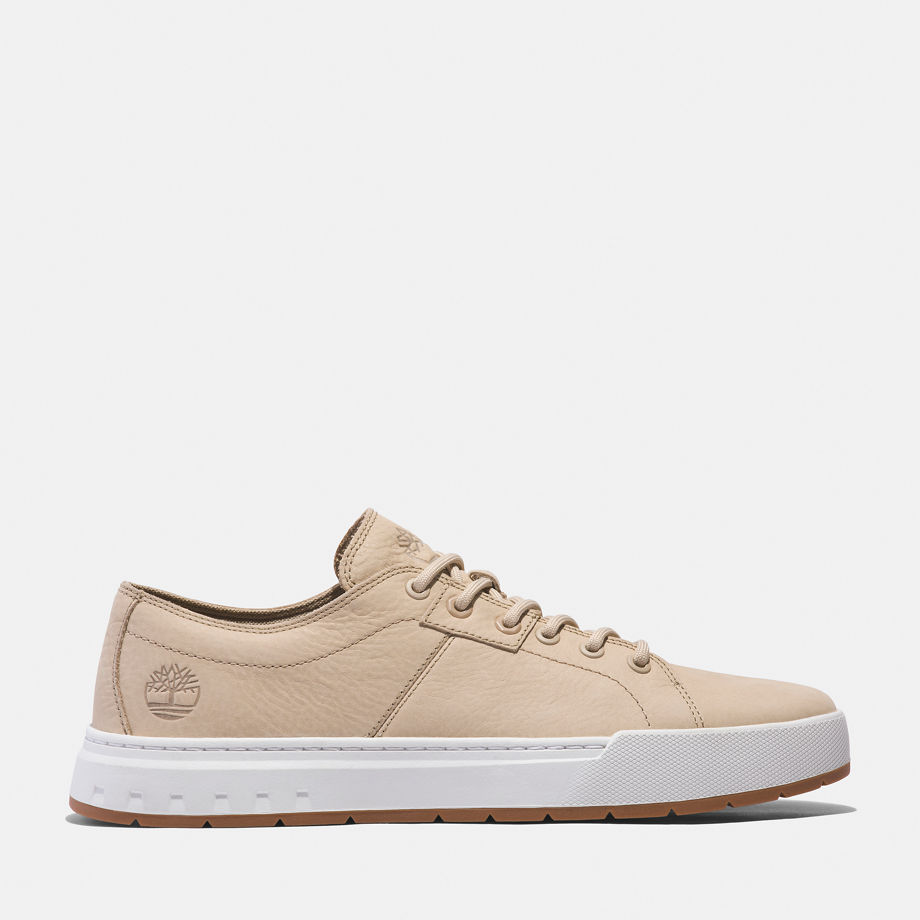 Timberland Maple Grove Trainer For Men In Beige Beige, Size 7