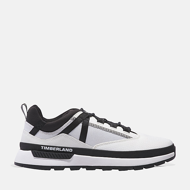 Euro Trekker Lace-Up Low Trainer for Men in White