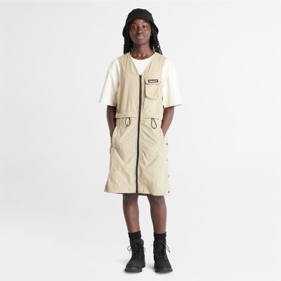 Timberland Multi Pocket Kleid Für Damen In Beige Beige