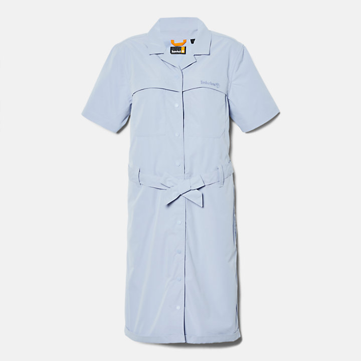 Durable Water Repellent Dress for Women in Light Blue-