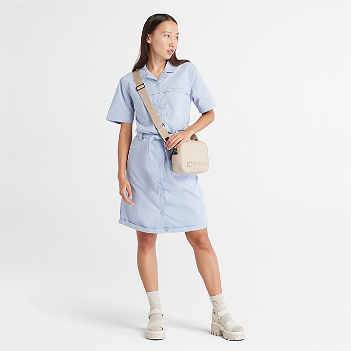 Durable Water Repellent Dress for Women in Light Blue