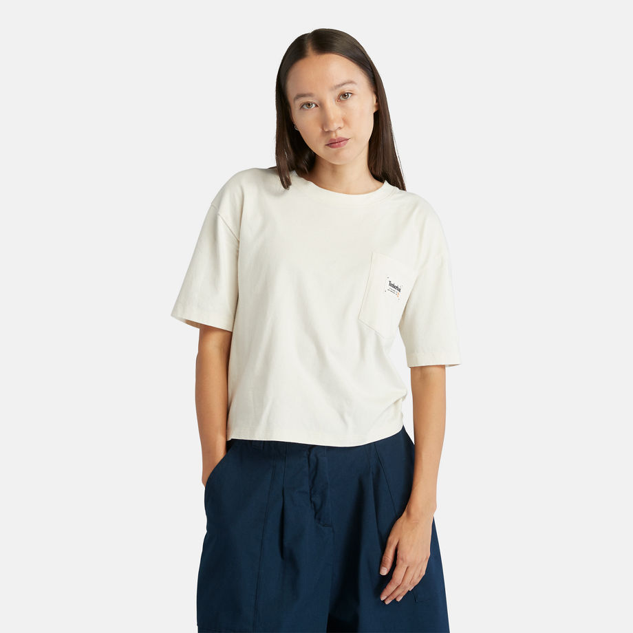 Timberland Pocket Tee For Women In No Color No Color, Size XS