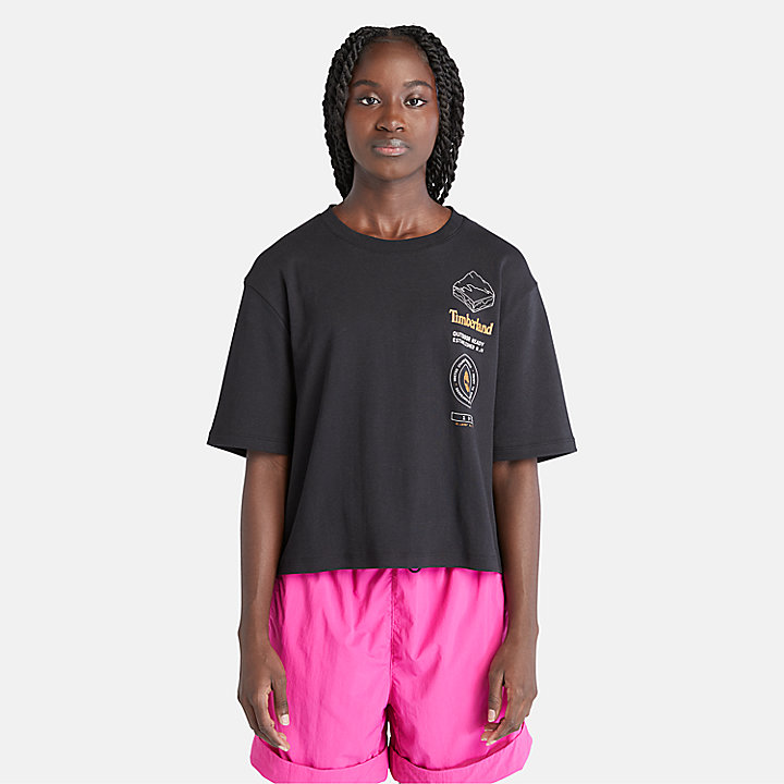 TimberFRESH™ Graphic Tee for Women in Black