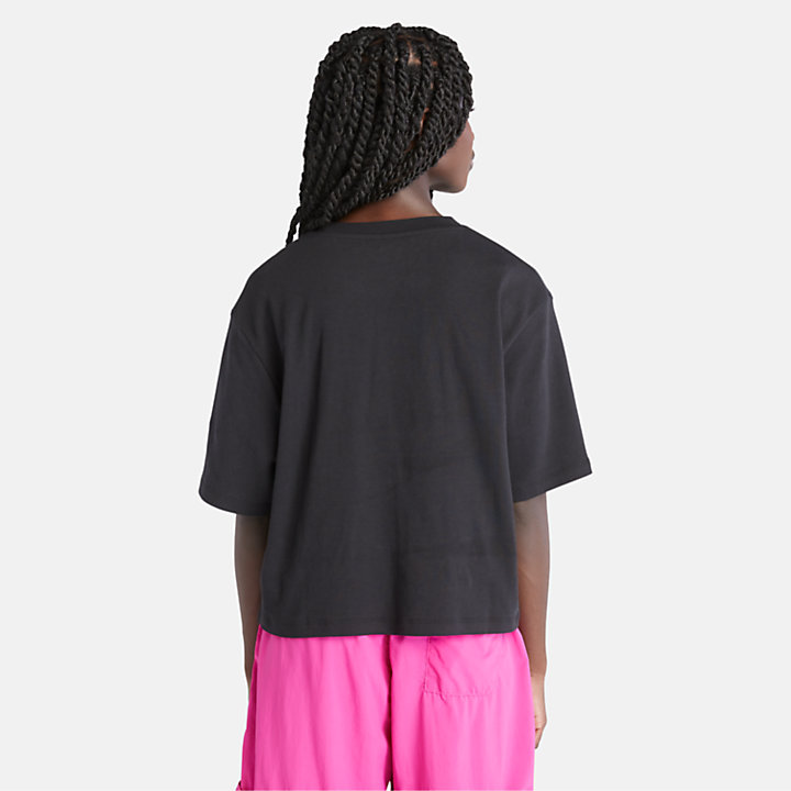 TimberFRESH™ Graphic T-shirt voor dames in zwart-