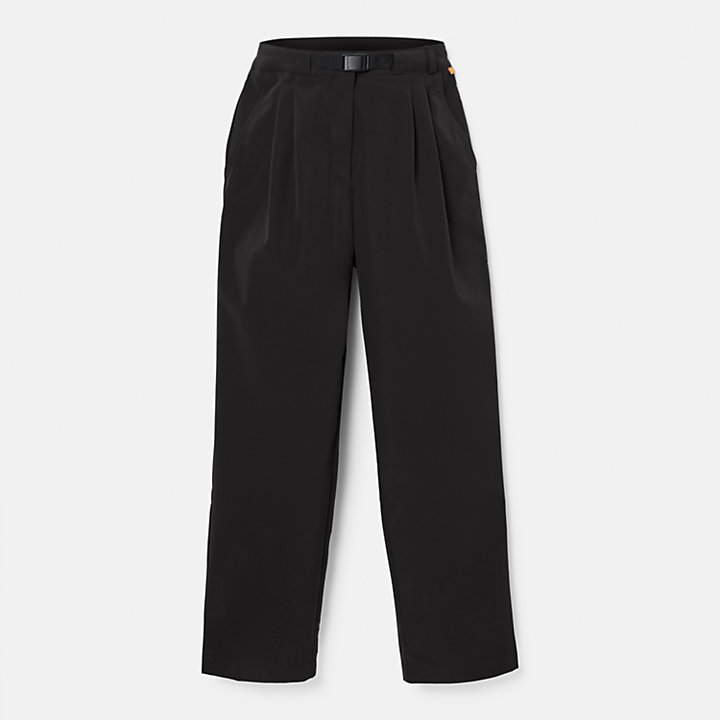 Durable Water-Repellent Trousers for Women in Black-