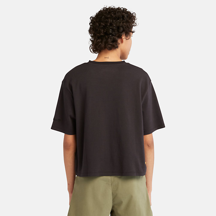 TimberFresh™ T-Shirt mit Grafik für Damen in Schwarz-