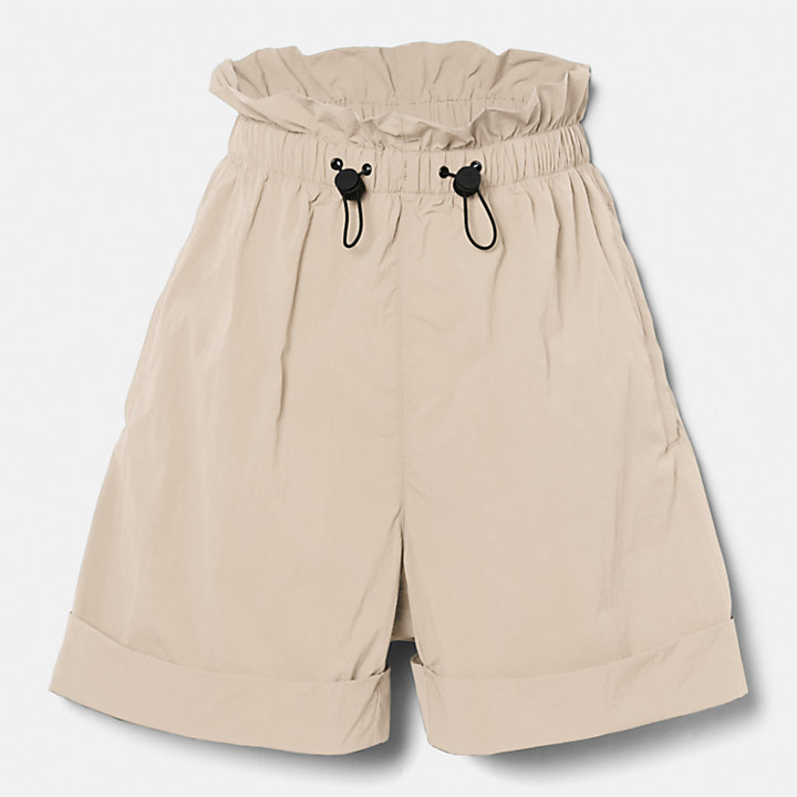 Schnelltrocknende Shorts für Damen in Beige-