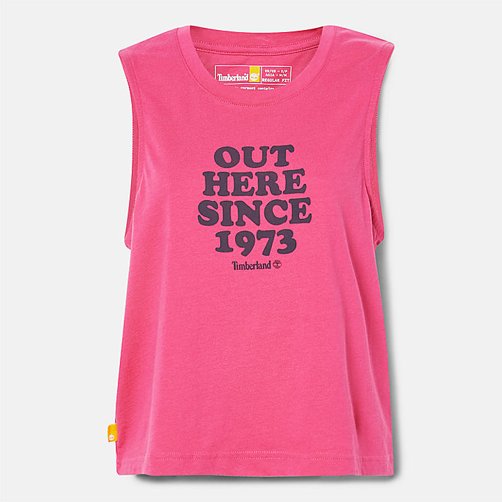 Out Here Vest Top for Women in Pink