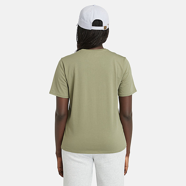 Dunstan T-shirt voor dames in groen