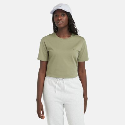 Timberland Camiseta Dunstan Para Mujer En Verde Verde