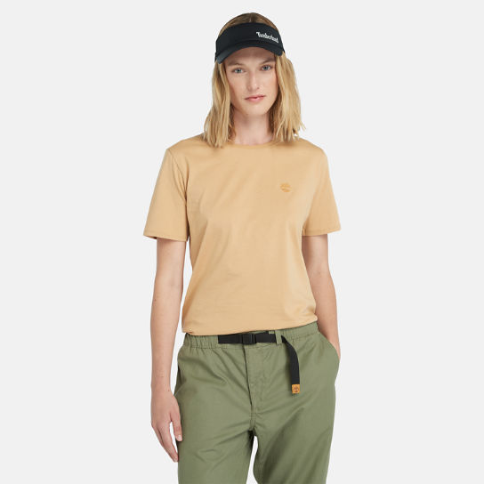 T-shirt Dunstan pour femme en marron clair | Timberland