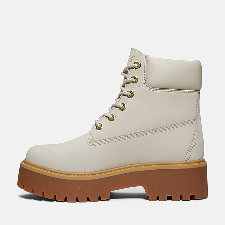 6-inch Boot Timberland® Heritage Stone Street pour femme en blanc