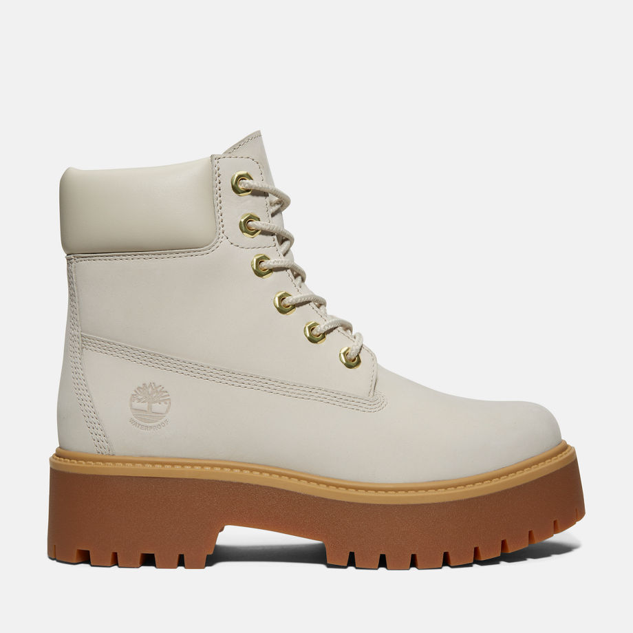 Timberland?heritage Stone Street 6 Inch Boot For Women In White White