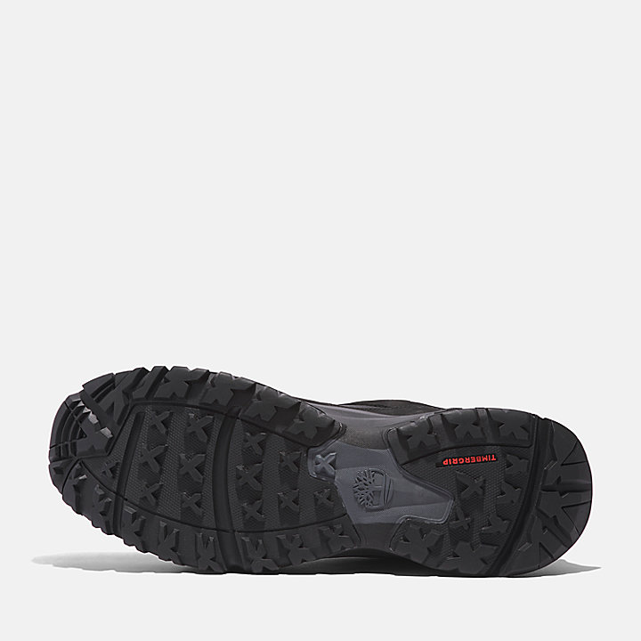 Zapatillas impermeables de senderismo de caña baja con cierre de cordones Motion Scramble para hombre en negro