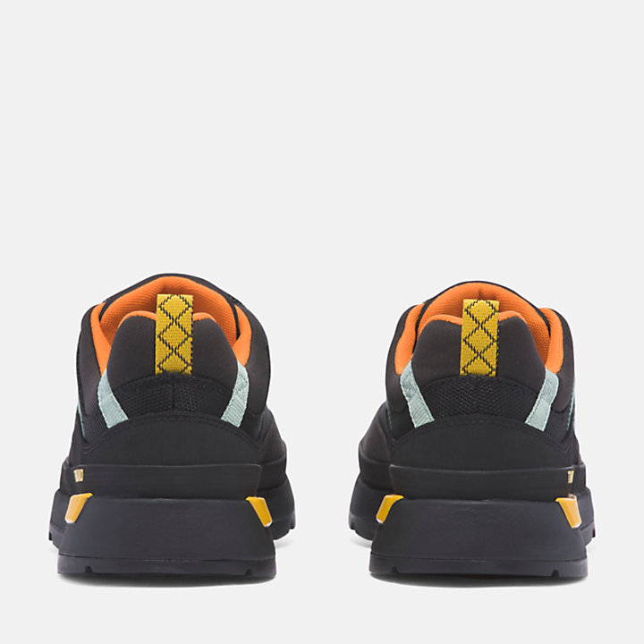 Sneaker Bassa Stringata Euro Trekker da Uomo in colore nero/giallo-