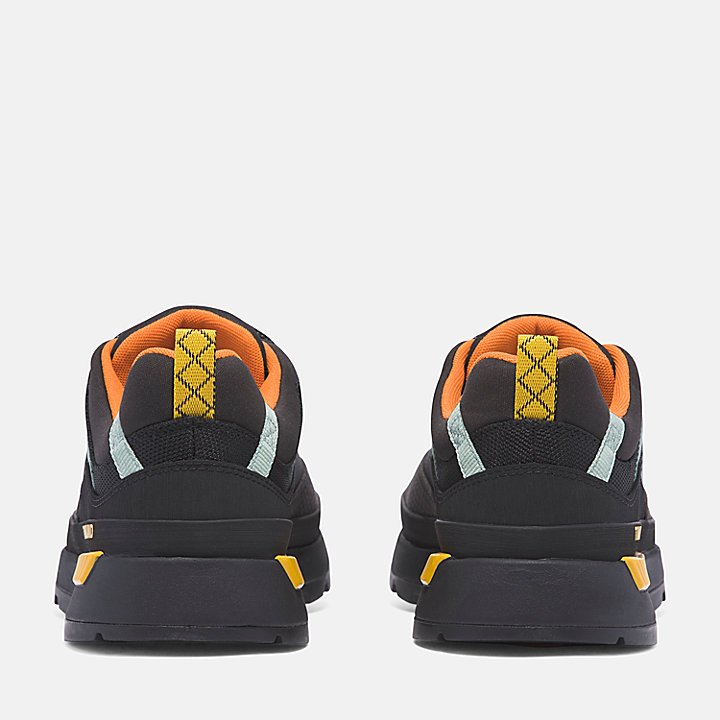 Sneaker Bassa Stringata Euro Trekker da Uomo in colore nero/giallo