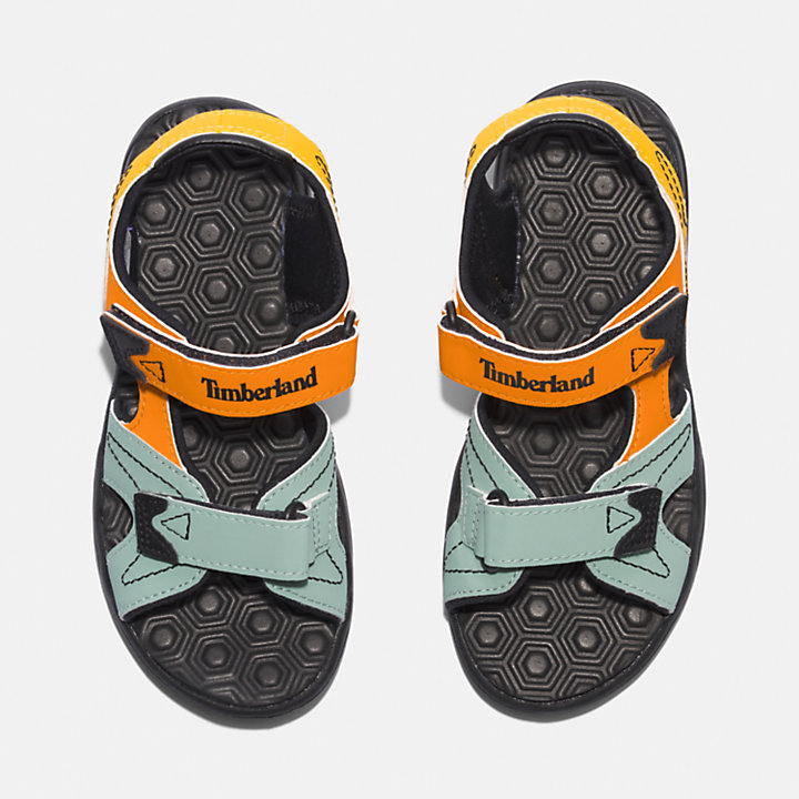 Adventure Seeker Sandale mit 2 Riemen für Kinder in Orange-