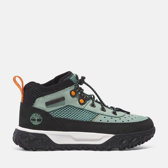 Zapatos GreenStride™ Motion 6 Super Oxford para niño (de 30,5 a 35) en verde claro | Timberland