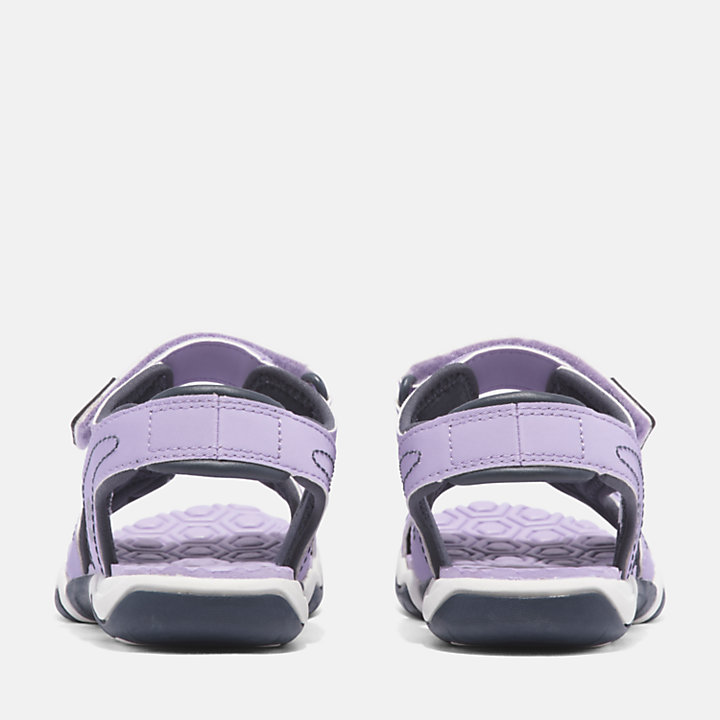 Sandale à double bride Adventure Seeker pour enfant en violet-