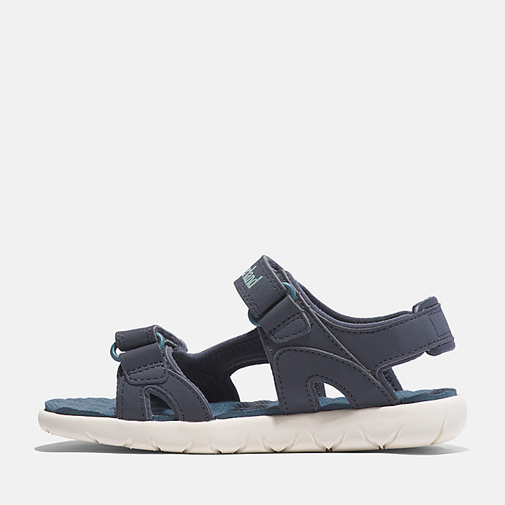 Perkins Row 2-Strap Sandal for Youth in Dark Blue
