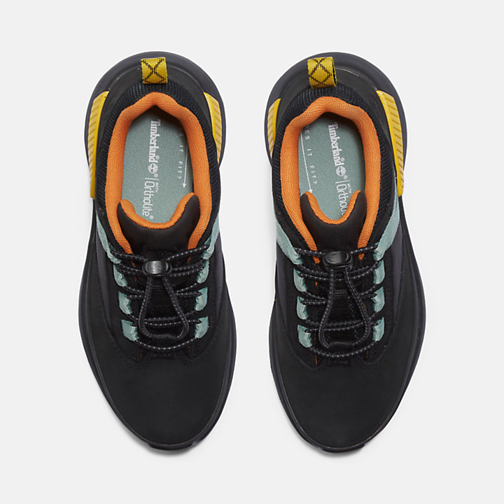 Zapatos Euro Trekker para niño (de 30,5 a 35) en negro-