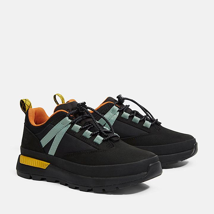 Zapatos Euro Trekker para niño (de 30,5 a 35) en negro