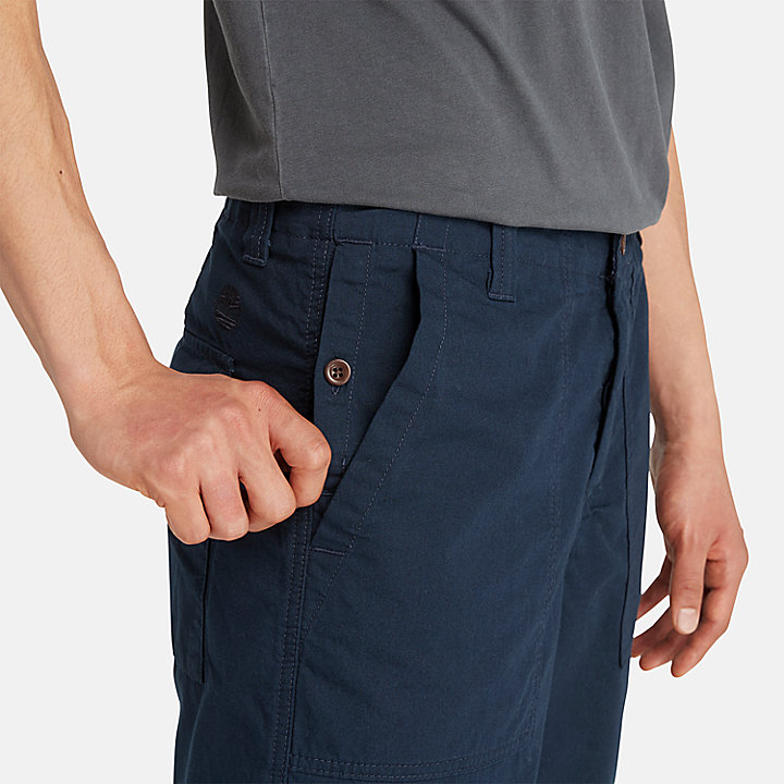 Fatigue Shorts for Men in Navy