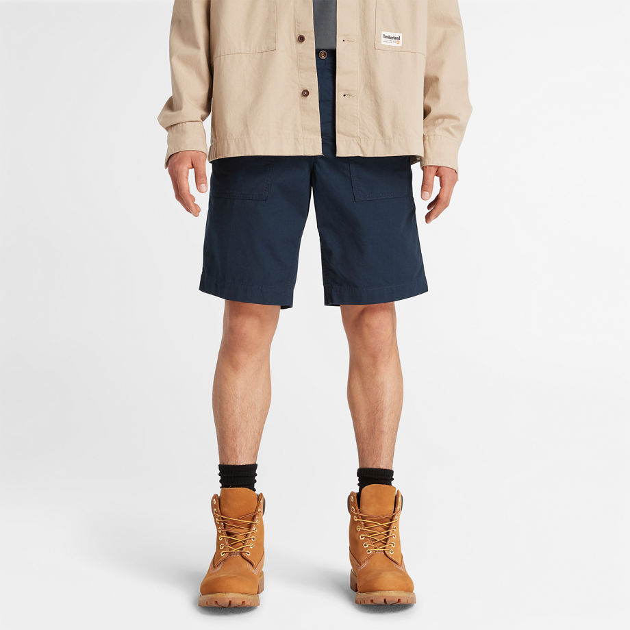 Timberland Fatigue Shorts For Men In Navy Navy