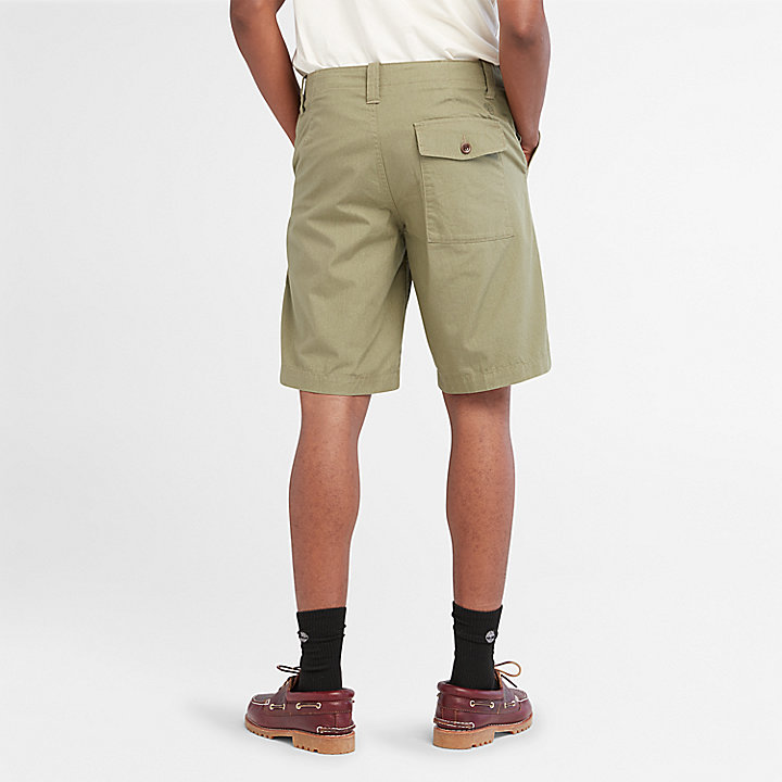 Fatigue Shorts for Men in Green