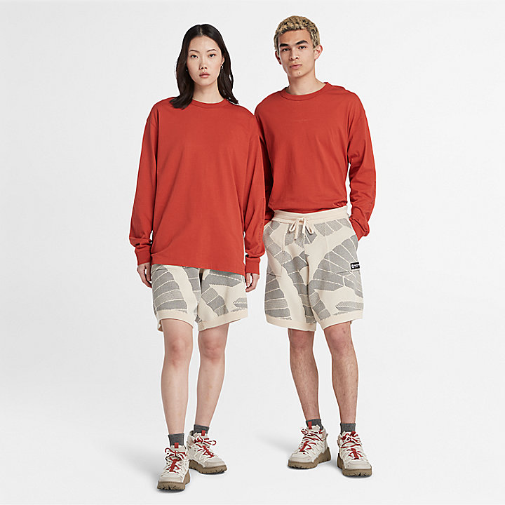 Shorts in Maglia Earthkeepers® by Raeburn Engineered All Gender con stampa