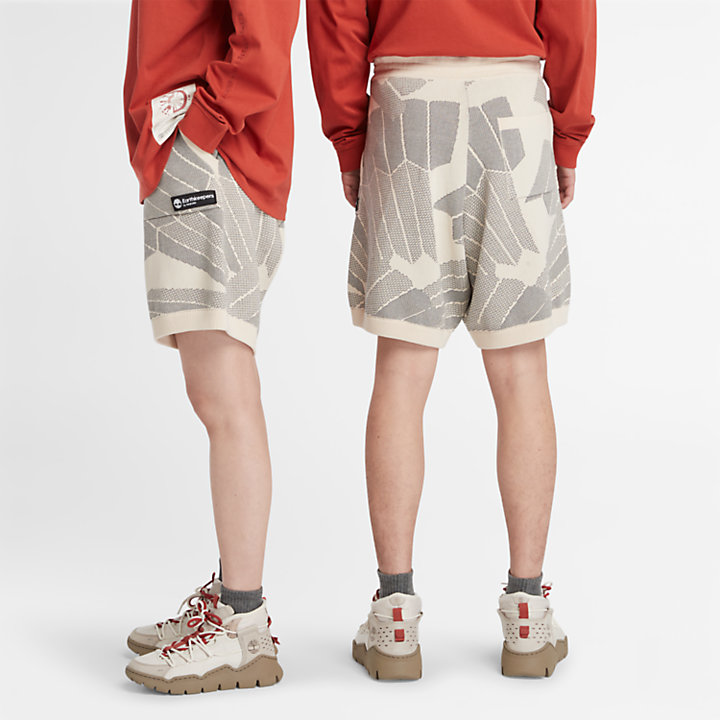 Shorts in Maglia Earthkeepers® by Raeburn Engineered All Gender con stampa-