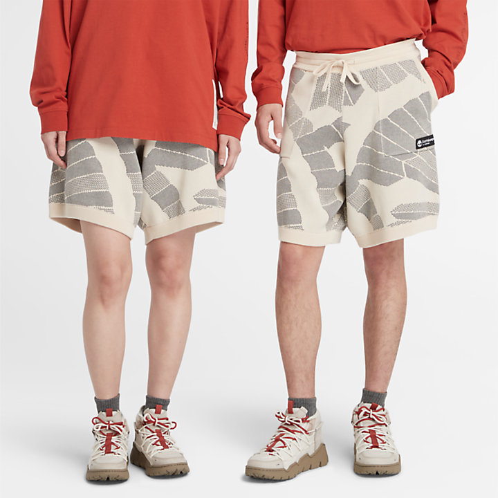 Shorts in Maglia Earthkeepers® by Raeburn Engineered All Gender con stampa-