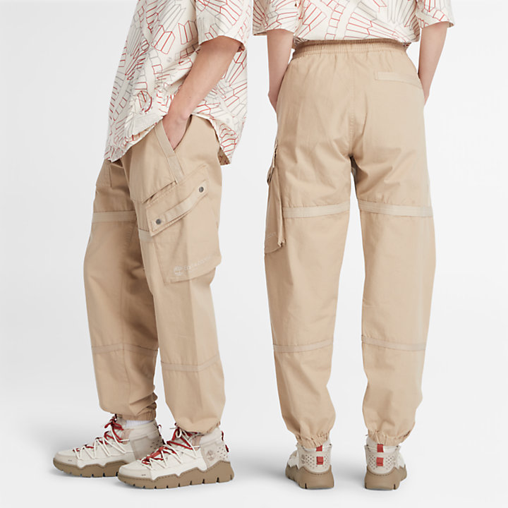 Pantaloni Cargo Earthkeepers® by Raeburn All Gender in beige-