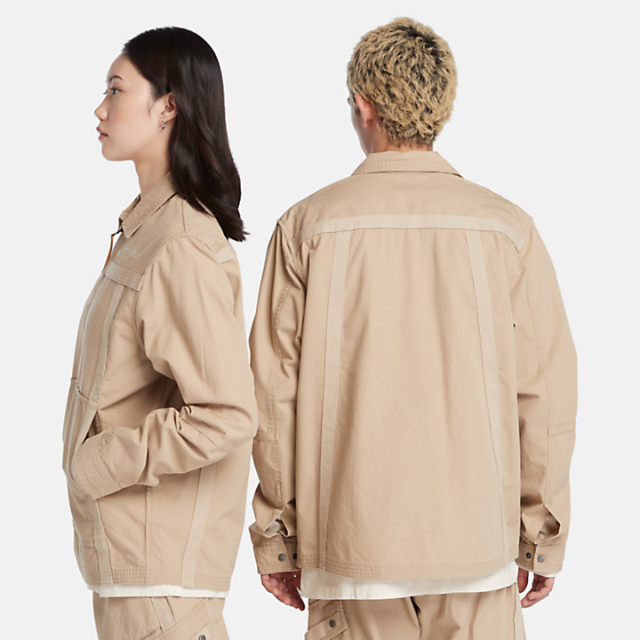 Uniseks Earthkeepers® by Raeburn Overshirt in beige-