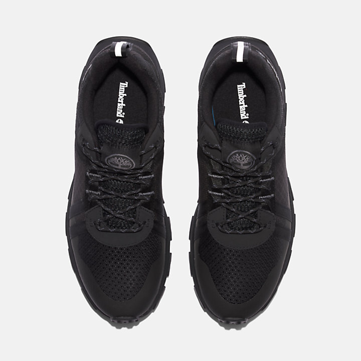 Sneaker Bassa Stringata Winsor Trail da Uomo in colore nero-