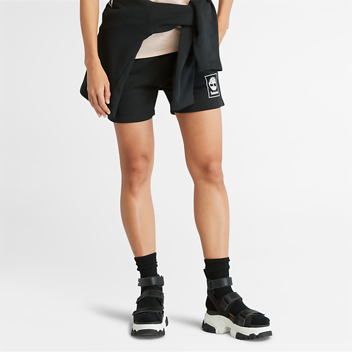 Pantaloncini Sportivi Logo Pack da Donna in colore nero-
