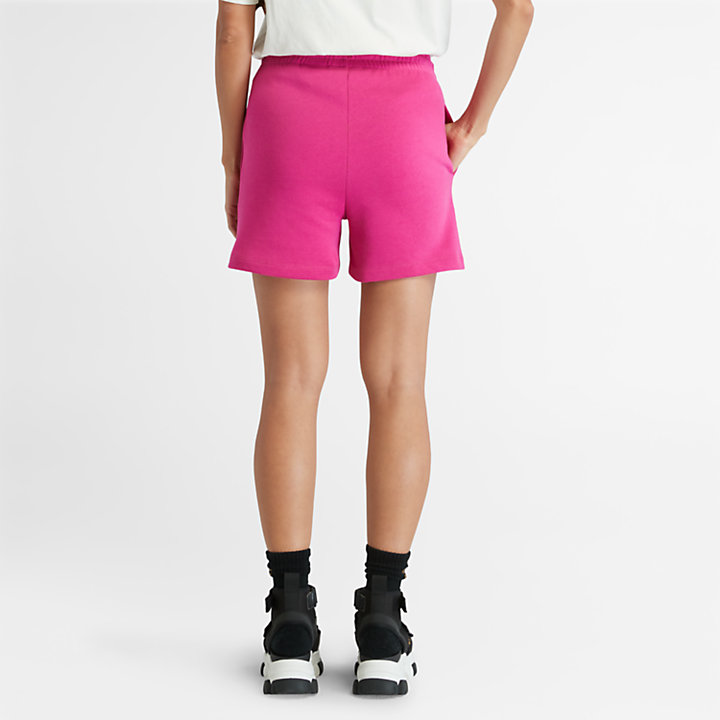 Pantaloncini Sportivi Logo Pack da Donna in rosa-
