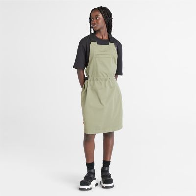 Timberland Dungaree Dress For Women In Green Green