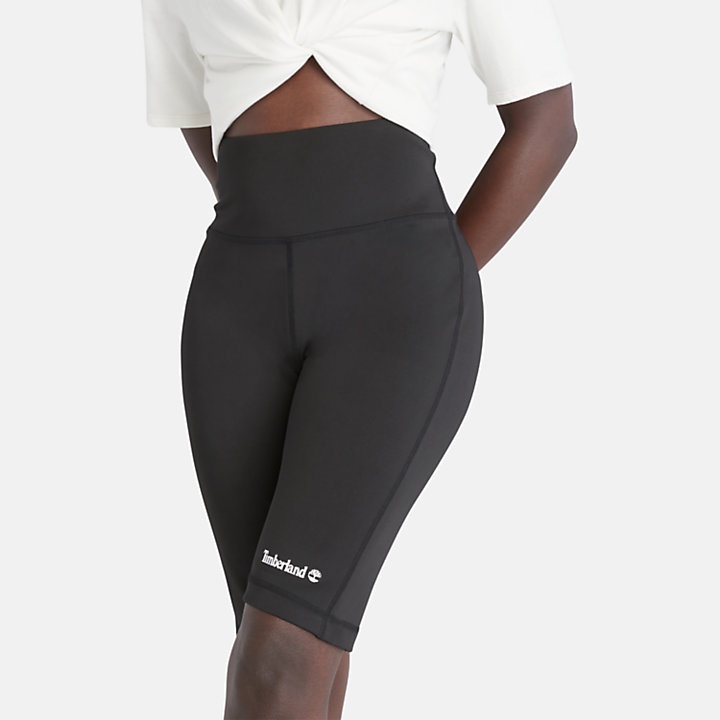 Ciclistas cortos Logo Pack para mujer en negro-
