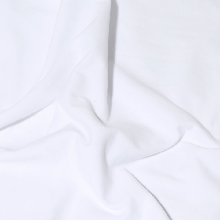 T-shirt met winterprint voor heren in wit-