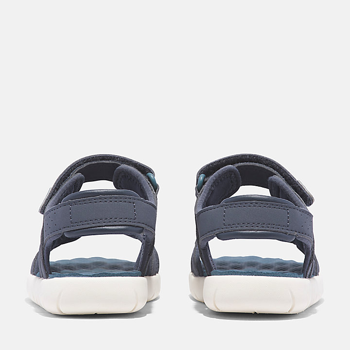 Perkins Row 2-Strap Sandal for Junior in Dark Blue